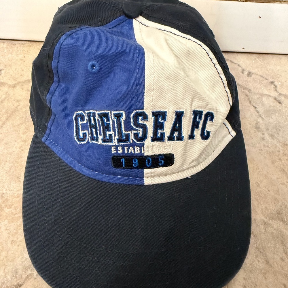 Chelsea FC Blue and White Cap